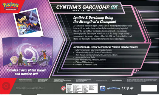 Cynthia's Garchomp ex Premium Collection