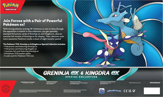 Greninja ex & Kingdra ex Special Collection
