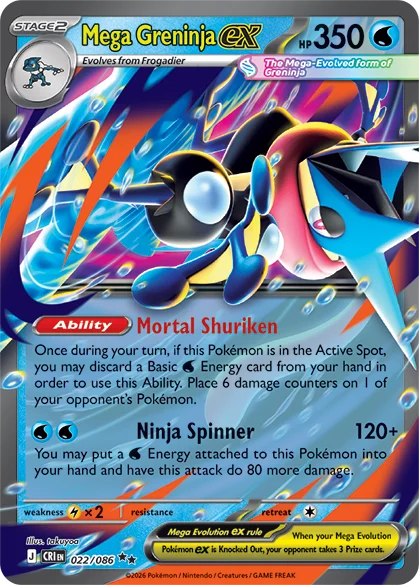 Mega Greninja EX Premium Collection