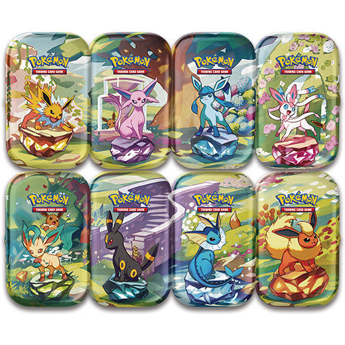 SV8.5 - Prismatic Evolutions Mini Tin (Assortment) Dodo Games SV8.5 - Prismatic Evolutions Mini Tin (Assortment) Dodo Games