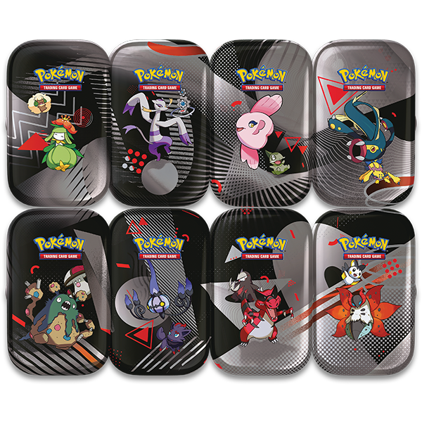 SV10.5 - Black Bolt & White Flare Mini Tin (Assortment)