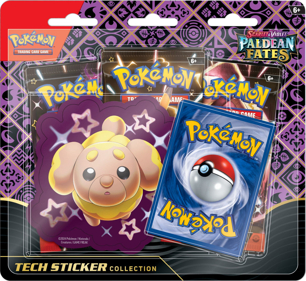 SV4.5 - Paldean Fates Tech Sticker Collection (Assortment)