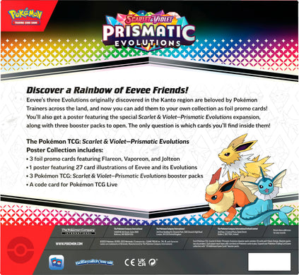 SV8.5 - Prismatic Evolutions Poster Collection