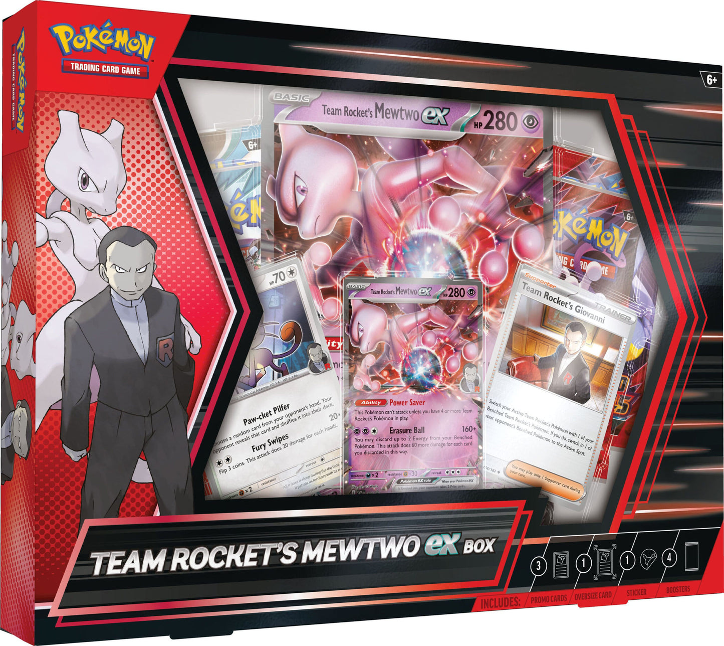 Team Rocket's Mewtwo EX Box