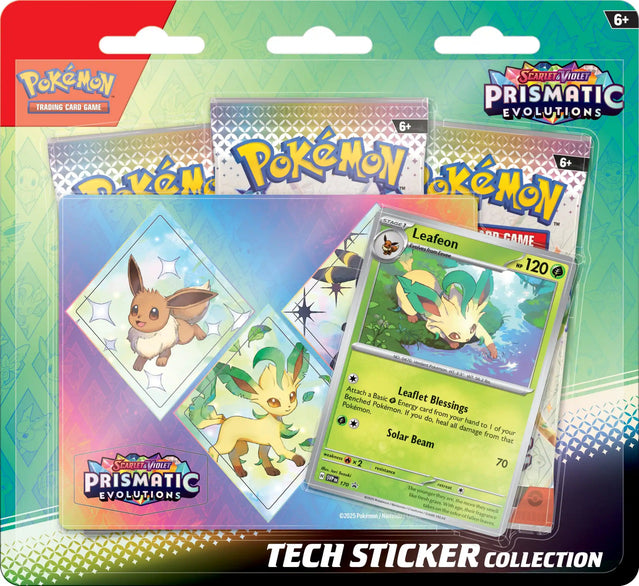 SV8.5 - Prismatic Evolutions Tech Sticker Collection (Assortment)