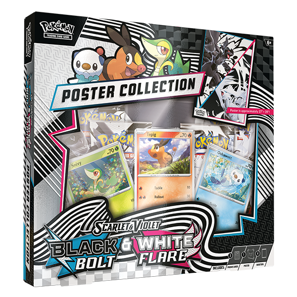 SV10.5 - Black Bolt & White Flare Poster Collection