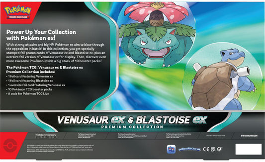 Venusaur / Blastoise ex Premium Collection