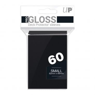 Ultra Pro Black Pro Gloss Small Deck Protectors (60 QTY)