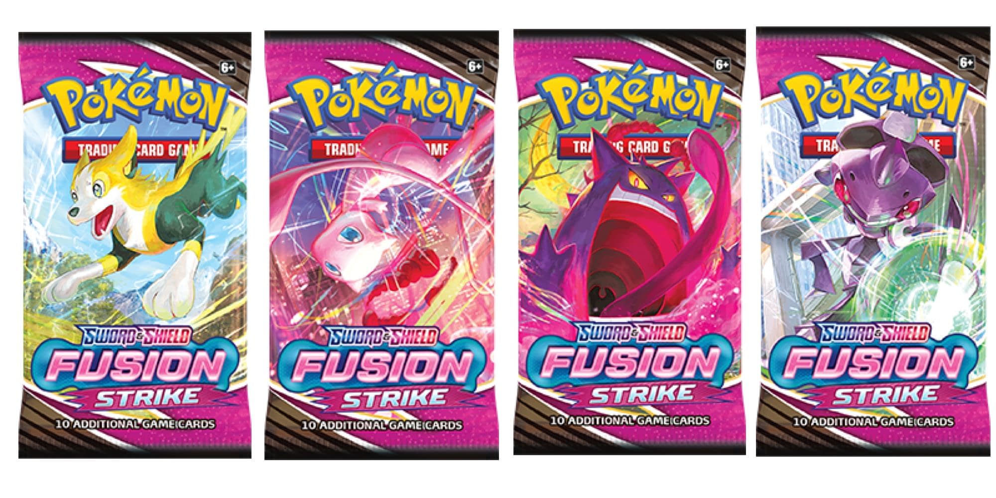 Pokémon TCG: Sword & Shield Fusion Strike Booster Pack (Random Artwork, Sealed)