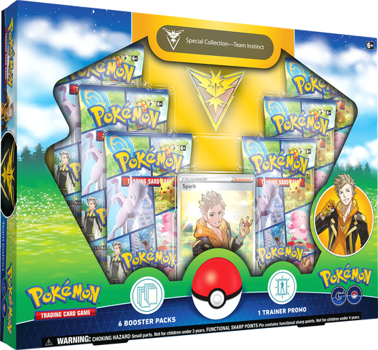 Pokémon GO Team Special Collection Team Instinct / Team Mystic / Team Valor Assortment