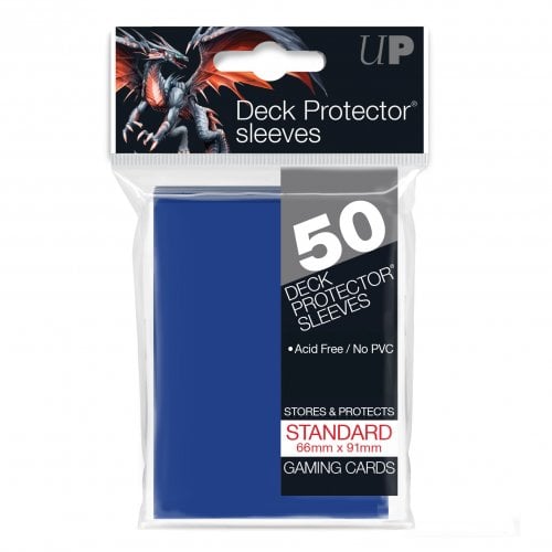 Ultra Pro Blue Standard Deck Protectors (50 QTY)