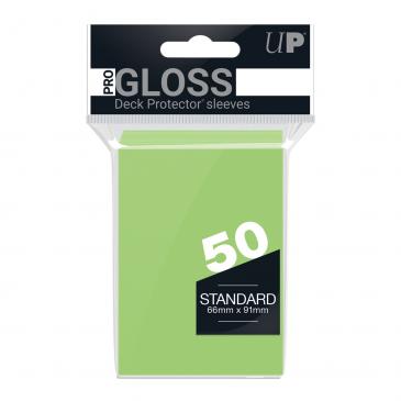 Ultra Pro Lime Green Pro Gloss Standard Deck Protectors (50 QTY)