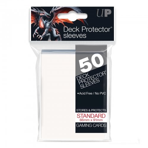 Ultra Pro White Standard Deck Protectors (50 QTY)