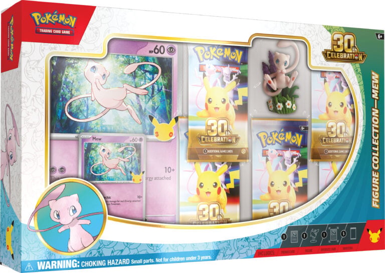 30th Celebration Mew Figure Collection
