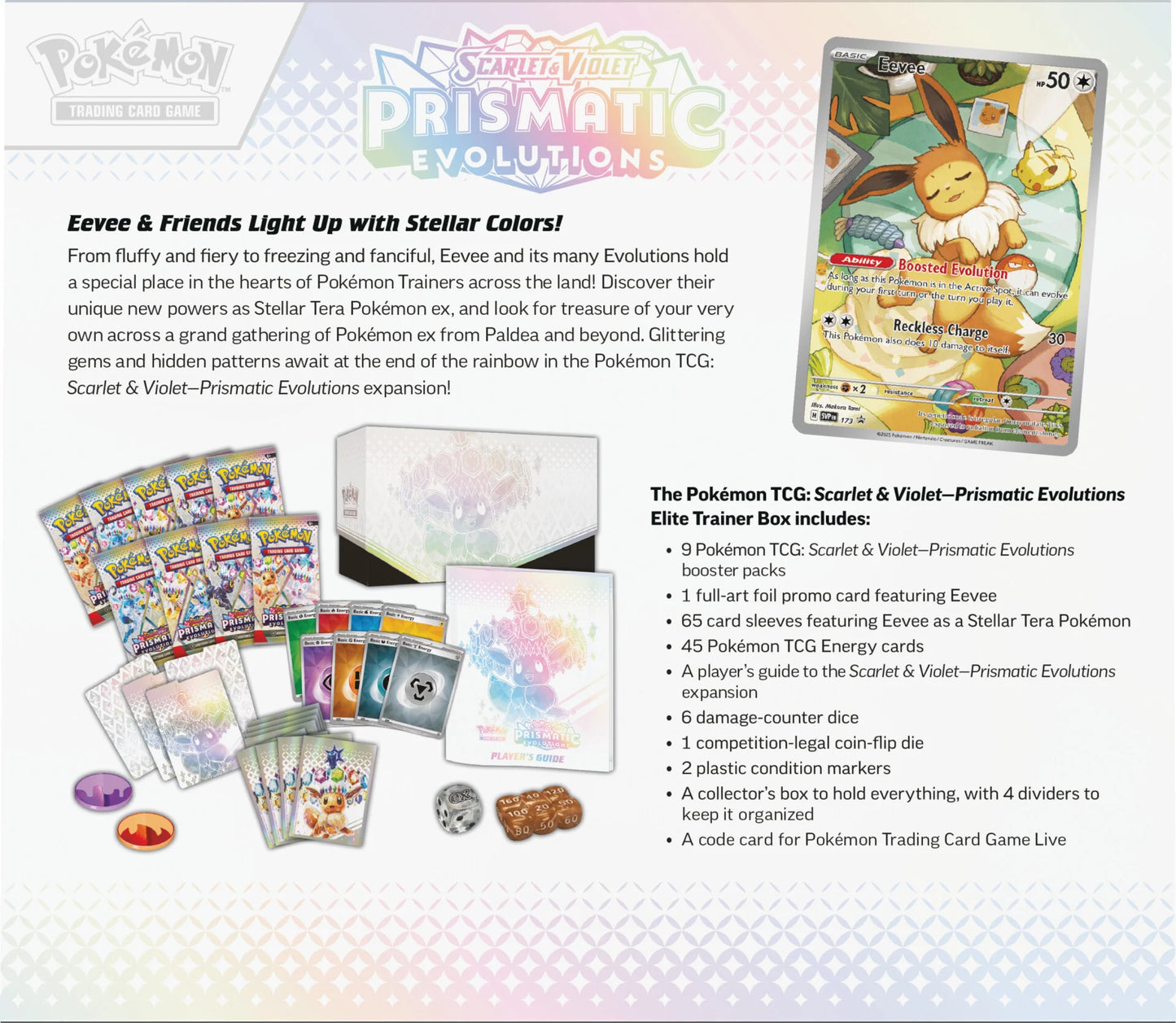 SV8.5 - Prismatic Evolutions Elite Trainer Box