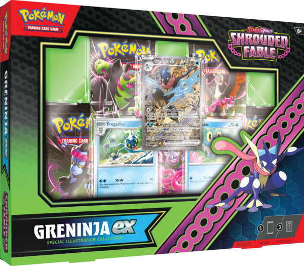 SV6.5 - Shrouded Fable Kingdra / Greninja EX Special Illustration Collection