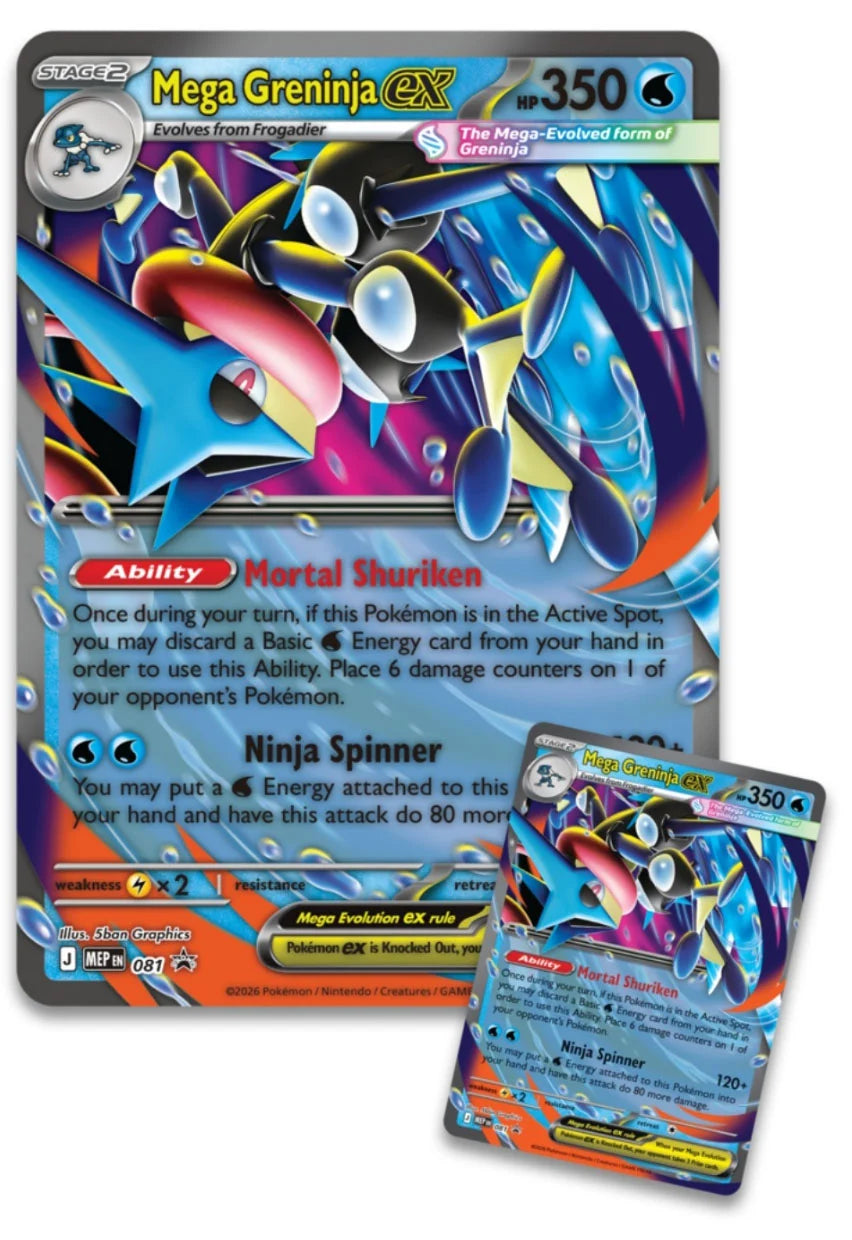 Mega Greninja EX Premium Collection