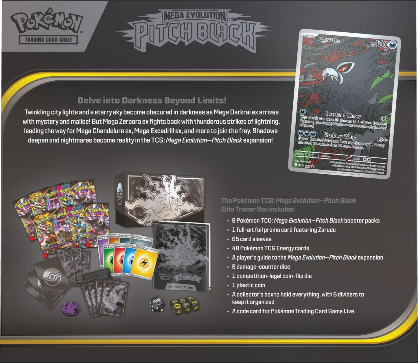 MEG5.0 - Pitch Black Elite Trainer Box