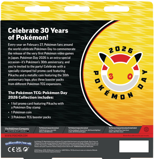 Pokemon Day 2026 Collection Box