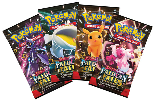 pokemon trading card games sv4 5 paldean fates booster bundle Pokmon TCG Scarlet & Violet 4.5 Set PUSHAS card deck of Pokmon cards to play Pokmon TCG: Scarlet & Violet-Paldean