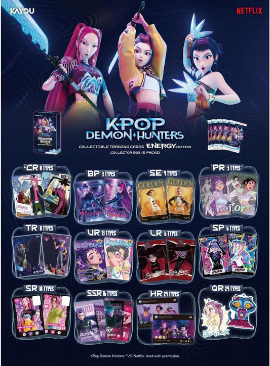 KPop Demon Hunters Series 01 (Energy Foil Edition) – Booster Pack