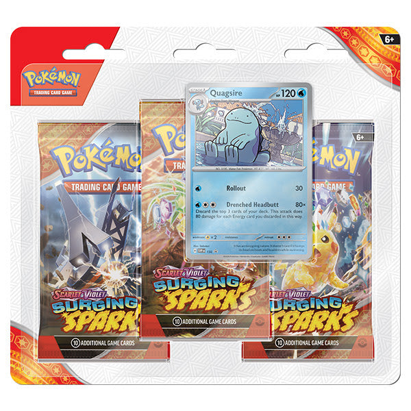 SV8.0 - Surging Sparks 3-Pack Blister (Assortment)