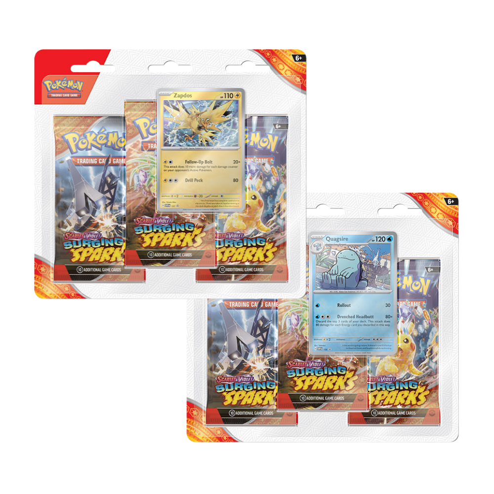 SV8.0 - Surging Sparks 3-Pack Blister (Assortment)