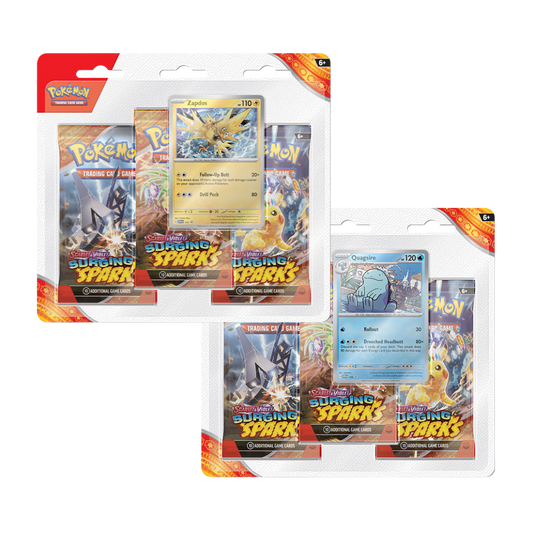 SV8.0 - Surging Sparks 3-Pack Blister (Assortment)