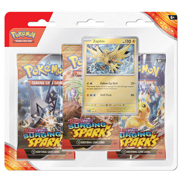 SV8.0 - Surging Sparks 3-Pack Blister (Assortment)