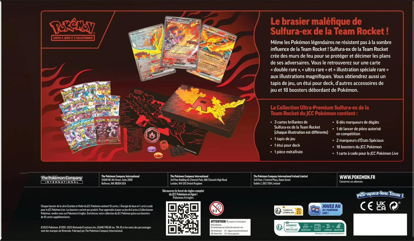Team Rocket's Moltres ex Ultra-Premium Collection