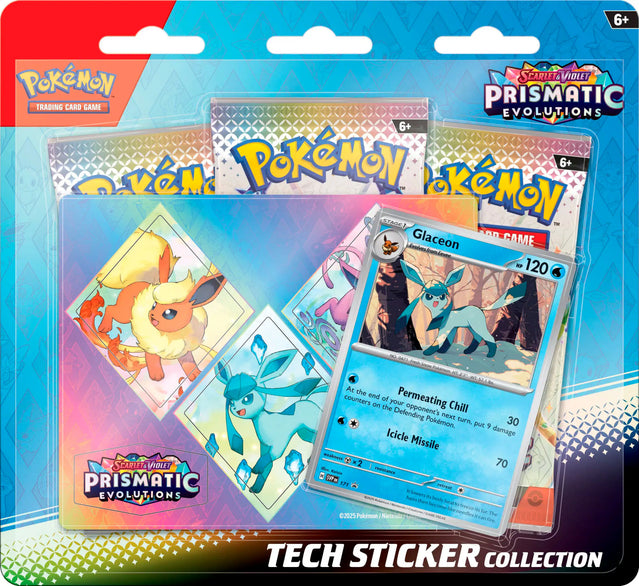 SV8.5 - Prismatic Evolutions Tech Sticker Collection (Assortment)