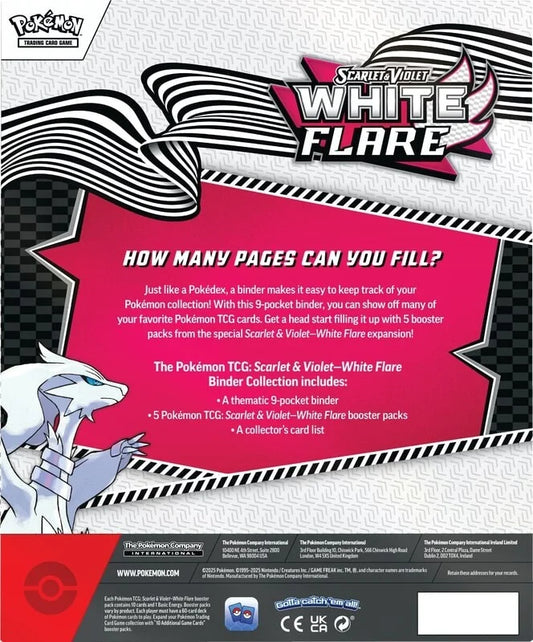 SV10.5 - White Flare Binder Collection (Reshiram)