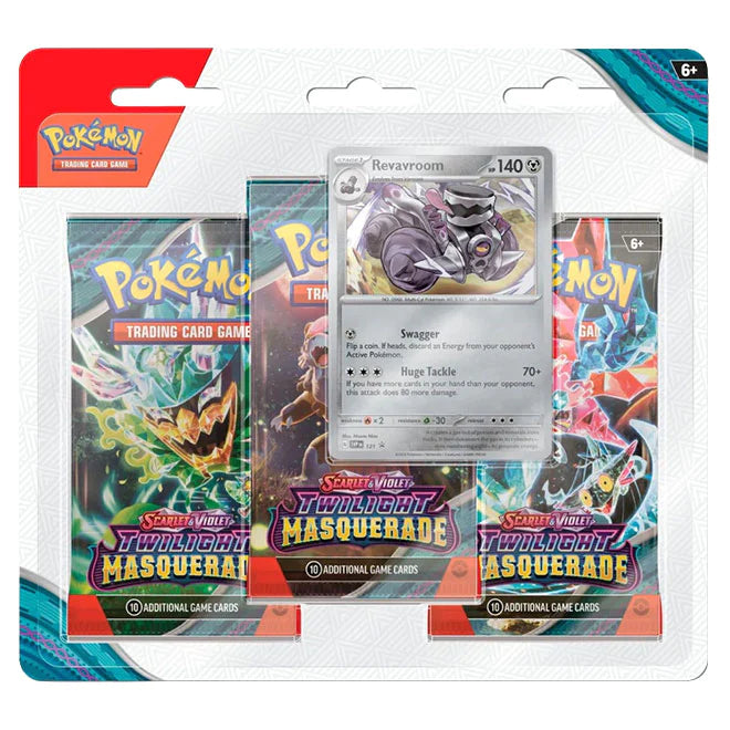 SV6.0 - Twilight Masquerade 3-Pack Blister (Assortment)