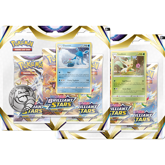 SWSH9.0 - Brilliant Stars 3-Pack Blister Assortment