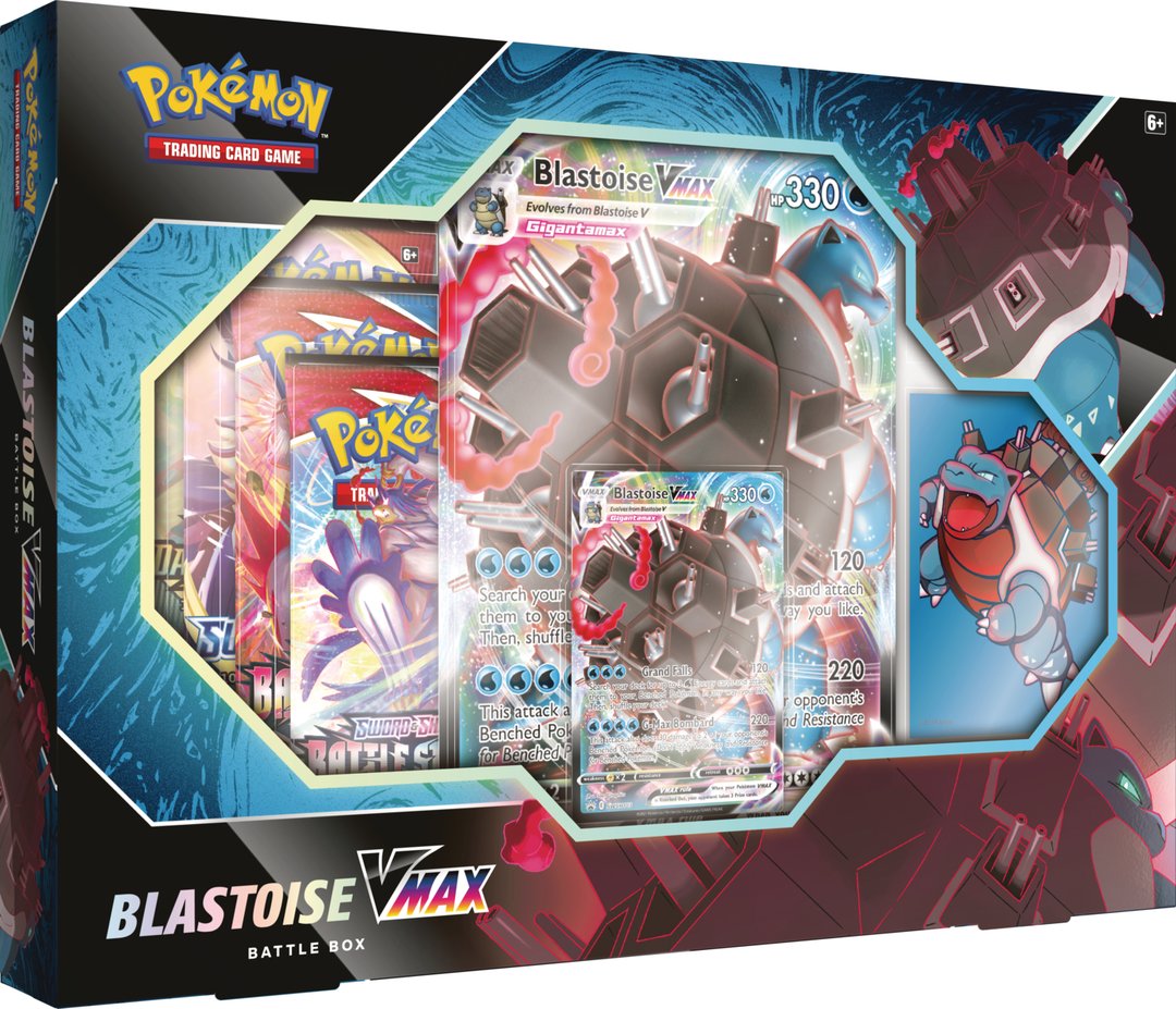 Venusaur/Blastoise VMAX Battle Box Bundle of 2