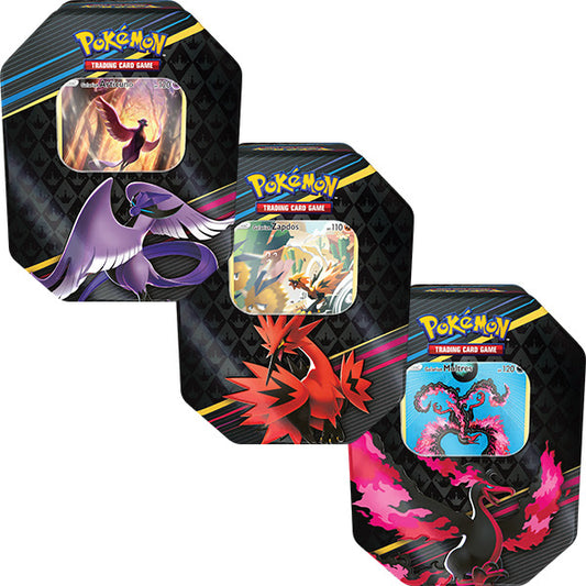 SWSH12.5 - Galarian Articuno, Moltres & Zapdos Tin Assortment