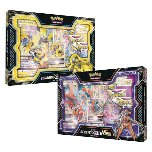 Deoxys/ Zeraora VMAX & VSTAR Battle Box