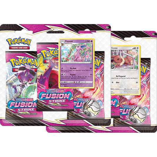 SWSH8.0 - Fusion Strike 3-Pack Blister Assortment