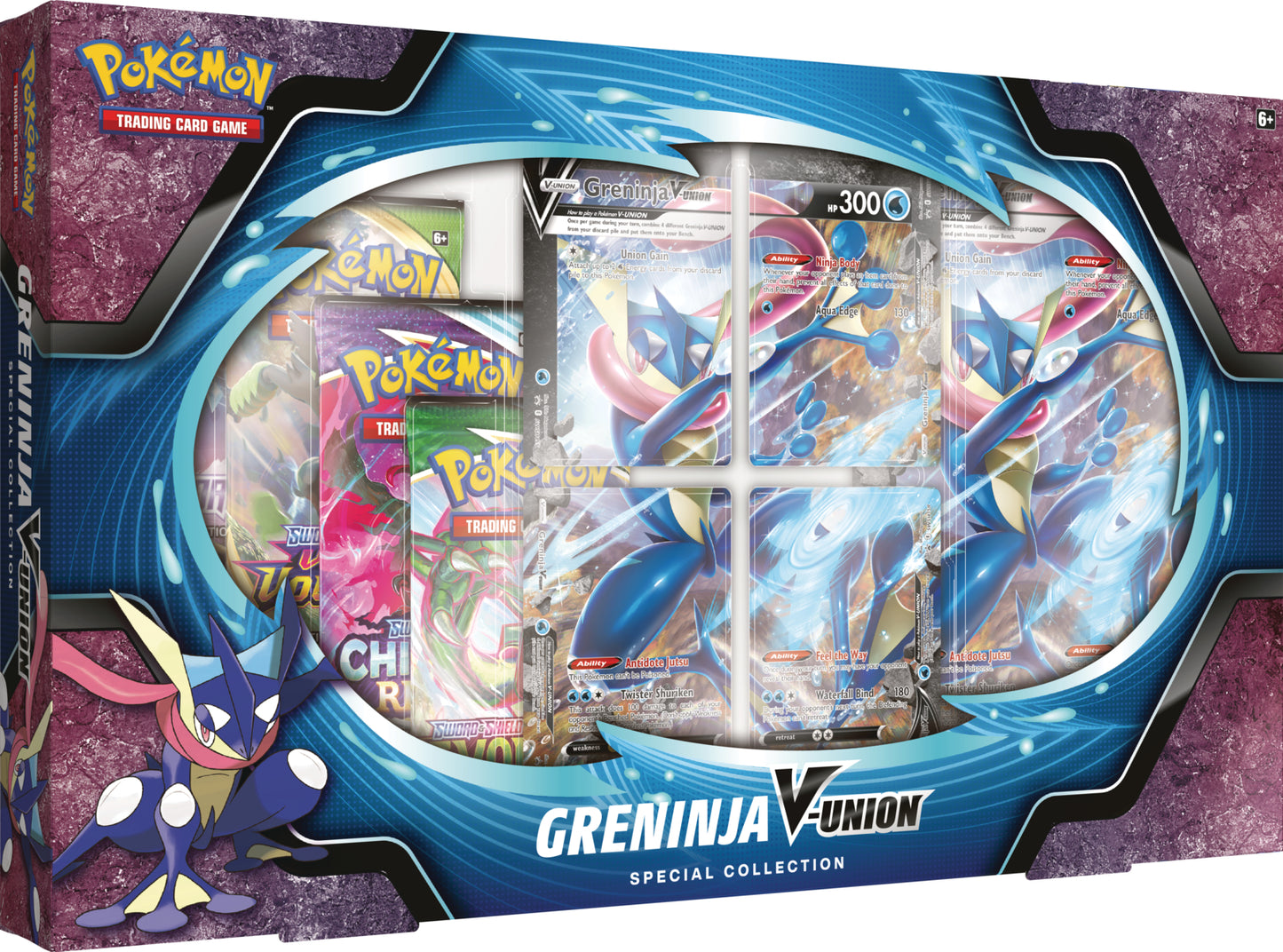 Mewtwo/Greninja/Zacian V-UNION Special Collection