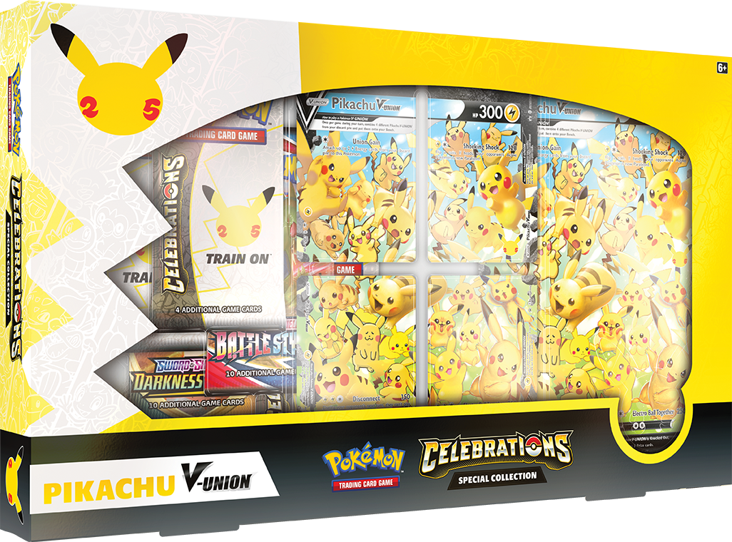 SWSH7.5 - Celebrations Pikachu V-UNION Collection