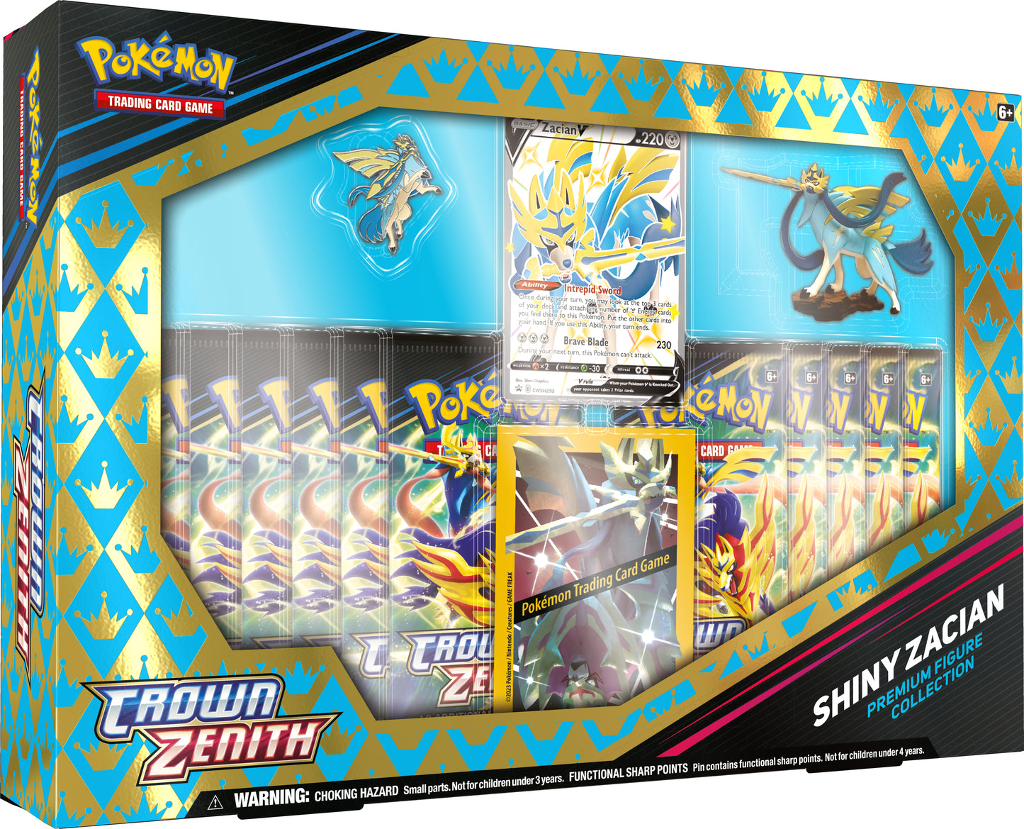 SWSH12.5 - Crown Zenith Zacian & Zamazenta Premium Figure Collection