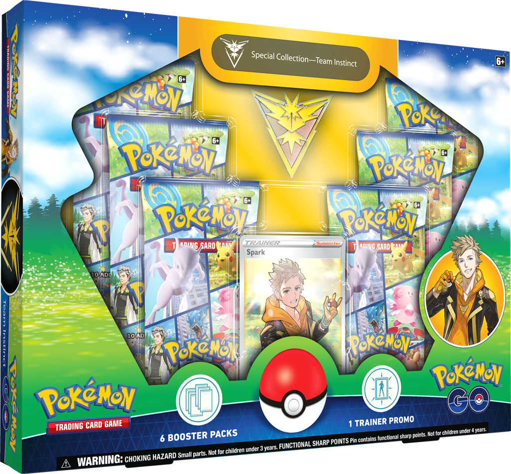 Pokémon GO Team Special Collection Team Instinct / Team Mystic / Team Valor Assortment