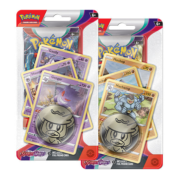 SV1.0 - Scarlet & Violet Base Set Premium Checklane Blister Set of 2