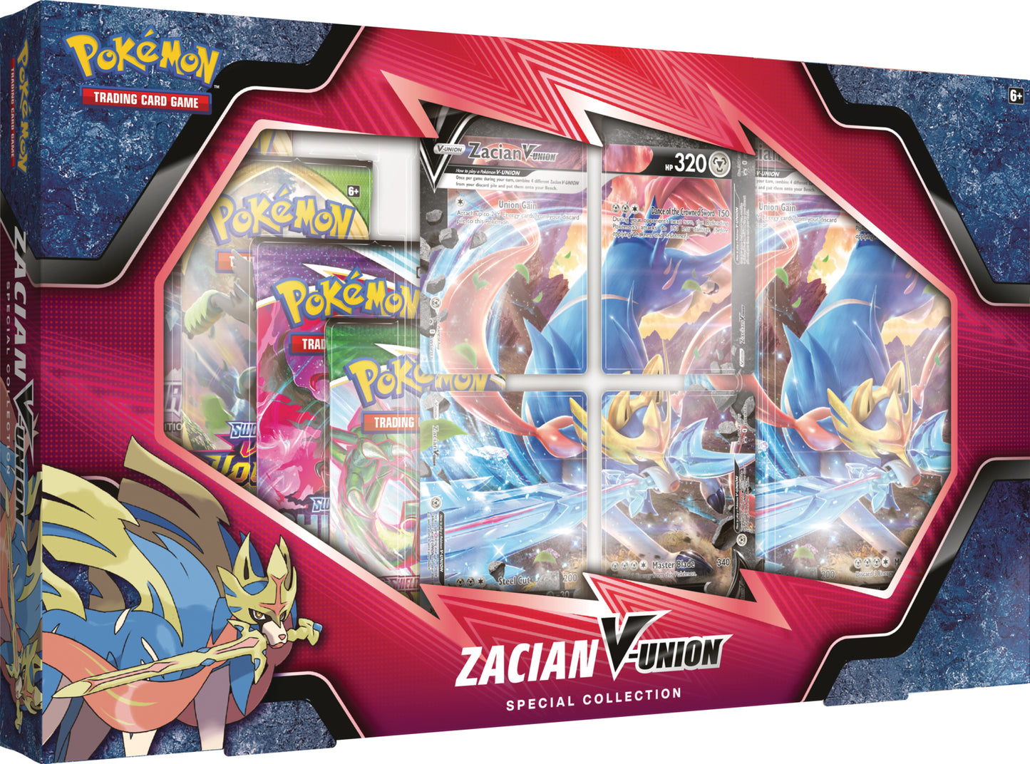 Mewtwo/Greninja/Zacian V-UNION Special Collection