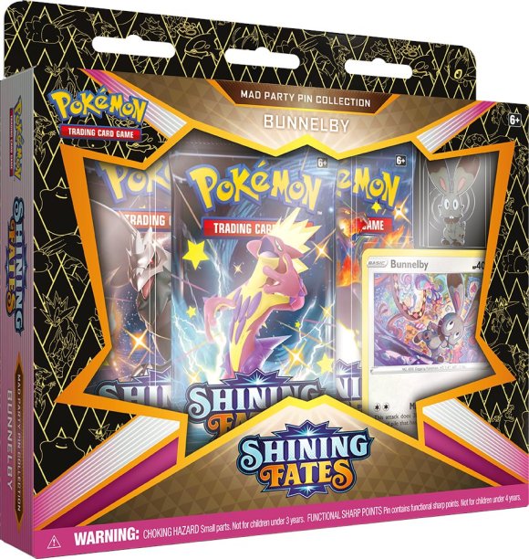 SWSH4.5 - Shining Fates Pin Collection Bundle Of 4