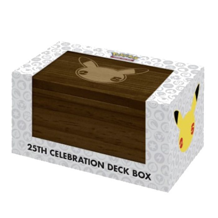 Pokemon 25th Anniversary Deck Box