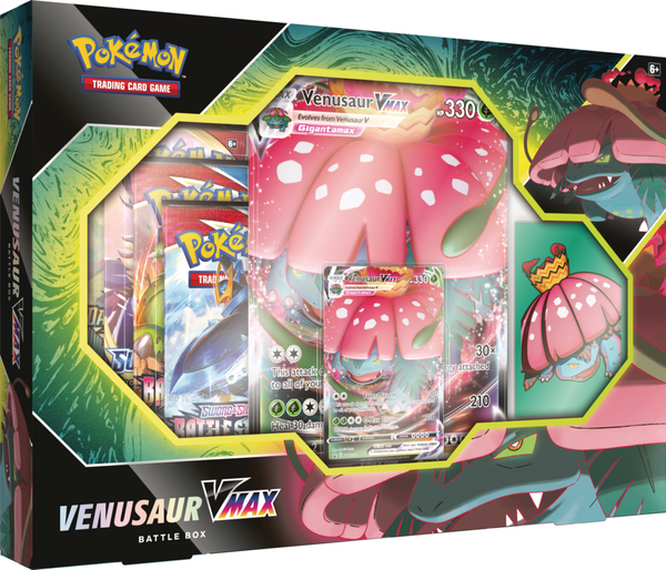 Venusaur/Blastoise VMAX Battle Box Bundle of 2