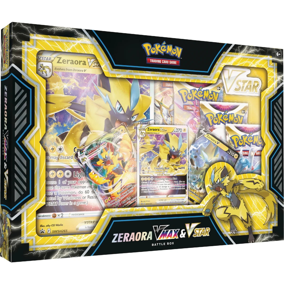 Deoxys/ Zeraora VMAX & VSTAR Battle Box